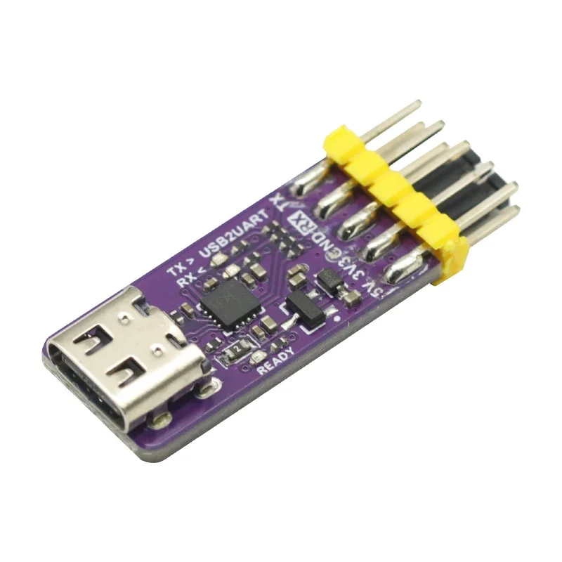 

6 Мбит/с модуль USB для последовательного порта 5 В/3,3 в TTL CH343P отладка сжигание и скачивание переключателя Type-C вместо CH340 Новинка