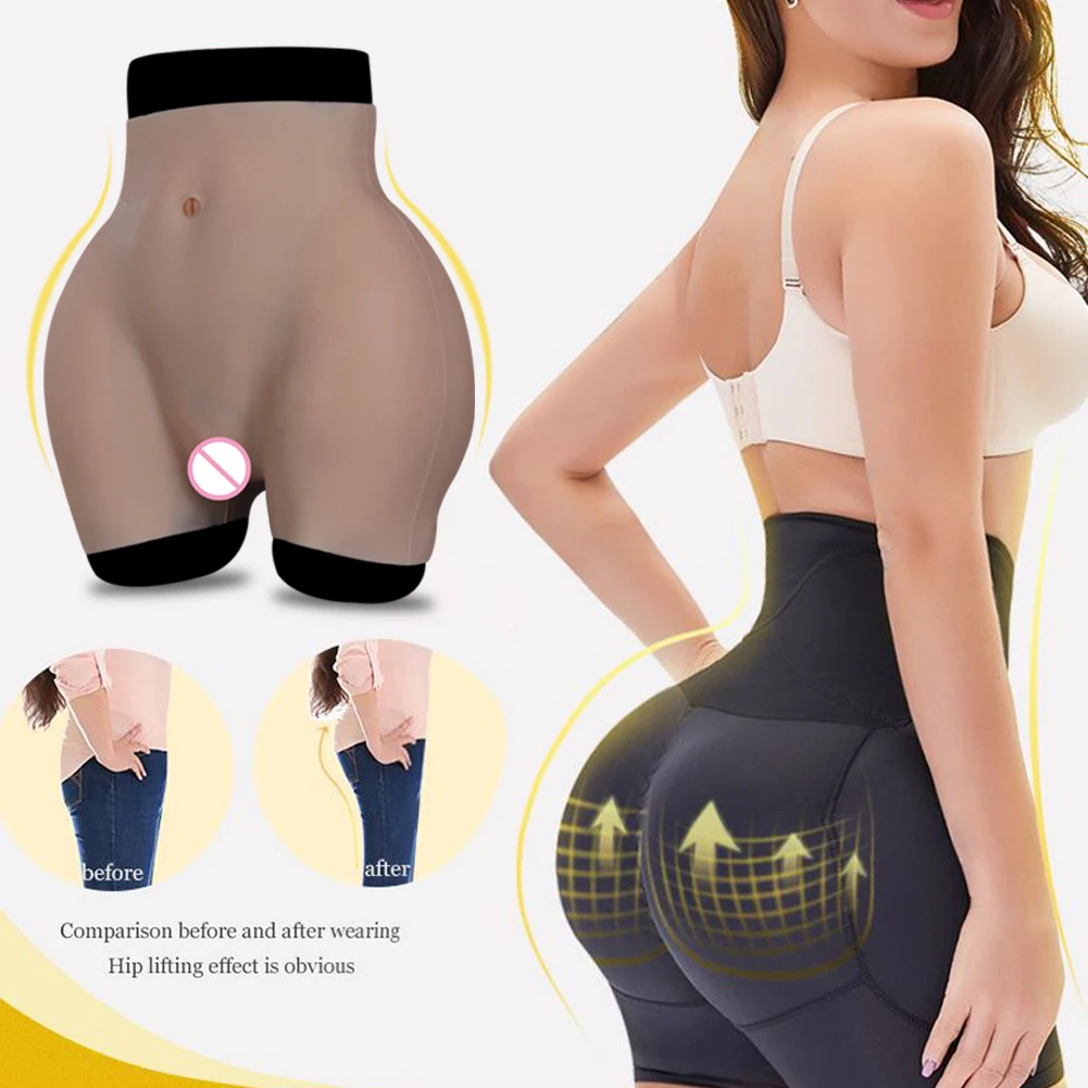 Culotte Gainante En Silicone Roanyer Avec Fausse Anatomie - Pour Crossdressing/transgender, Push-up, Neuve