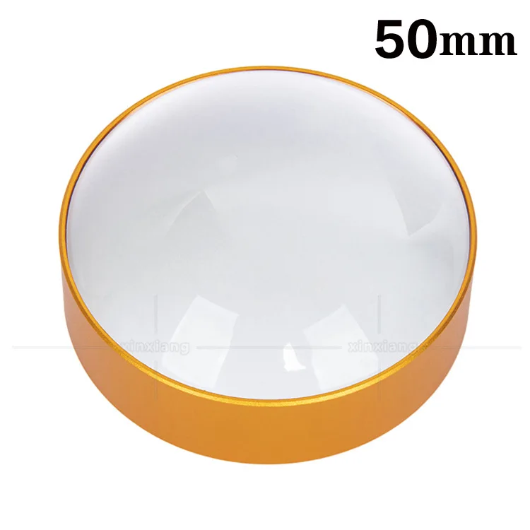 

8X Paperweight Read Magnifier 50Mm Magnifying Glass Jewelry Loupe Lens Optical Glass High-Definition Concentrated Light Mirror