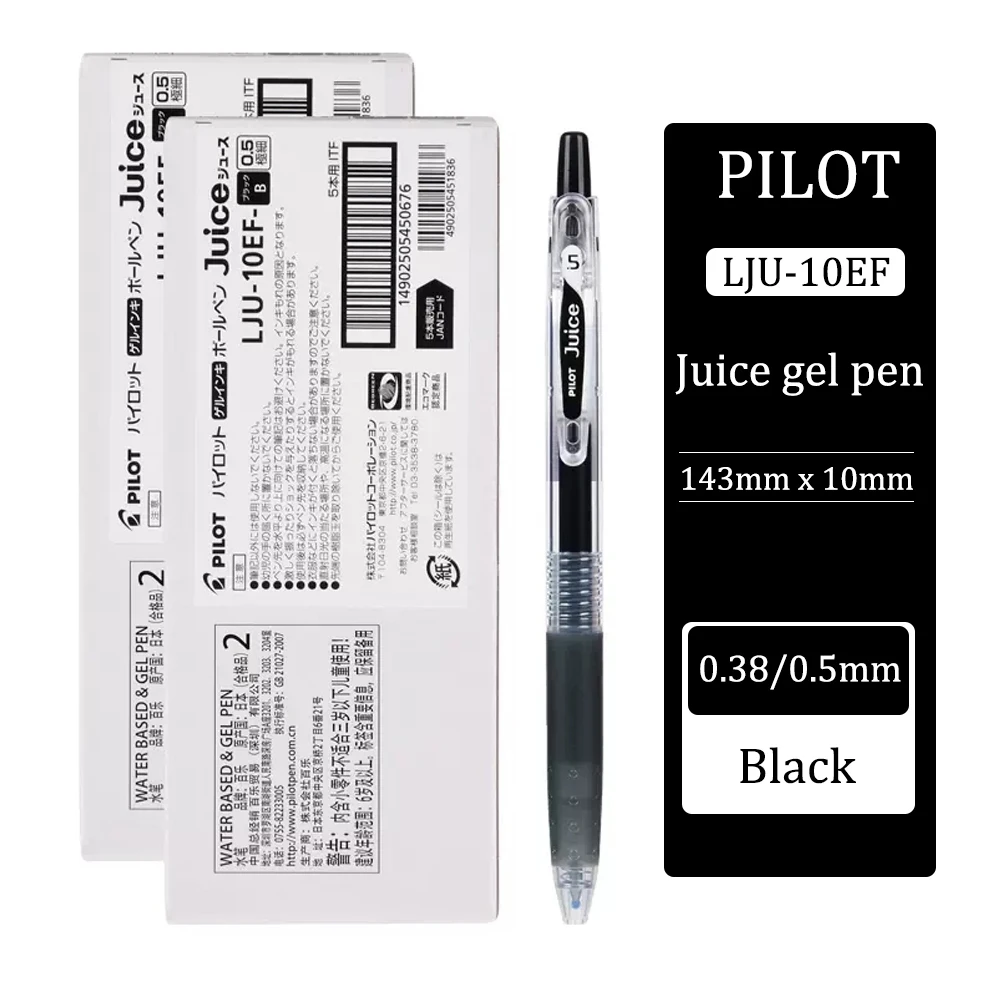 新品送料込★Glasspen TAKETORI 百華 pure GoldRuby JIANWU 6 Pcs/set Only Series Carbon Pen Set 0.5mm Black