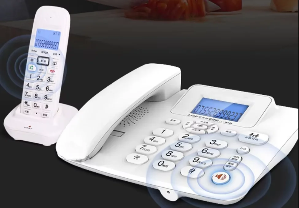2.4G Corded Phone Handset 2-4 Cordless Answering Machine 300M Long Range Wireless Telephone cordless phone phone handset
