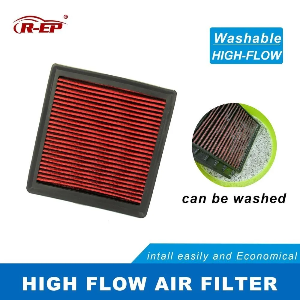 R-EP Auto High Flow Sport Luftfilter Passt Für Volkswagen Polo VW Golf  Sportsvan MK7 Jetta Skoda Octavia Schnelle Waschbar wiederverwendbare -  AliExpress