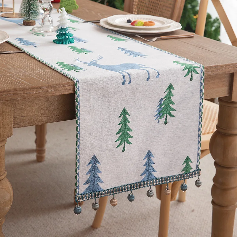 Christmas Retro Table Flag 4