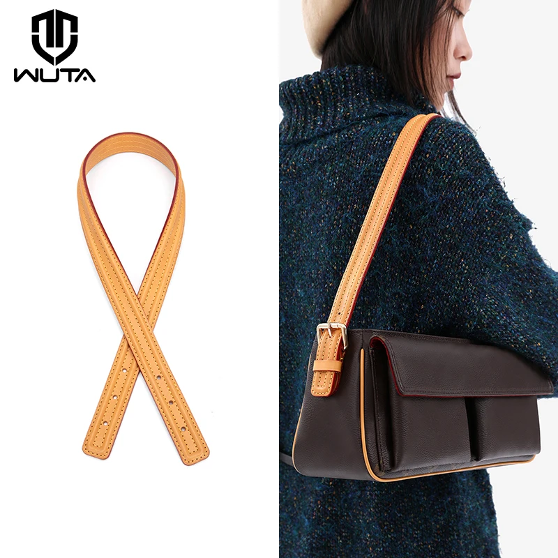 

WUTA 100% Genuine Leather Bag Strap For LV VIVA CITE PM/MM/GM Underarm Crossbody Replacement Shoulder Straps Handbag Belt