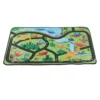 Children's Play Mat Foldable Toddler Toy Track Rug Car Dinosaur Polyester for Toddlers Carpet 5