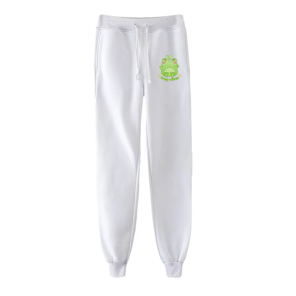 Y2K Froggycrossing 2D print Sweatpants hot sale Movement style High quality Women/Men Pants