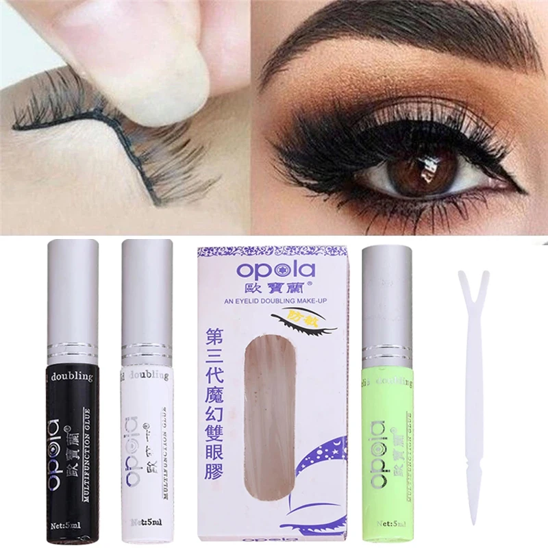 Waterproof False Eyelashes Extension Glue Quick Dry Eyelash Glue Makeup Tool Adhesive False