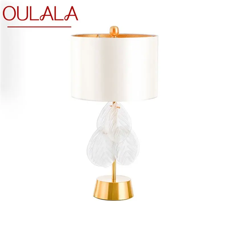 

OULALA Contemporary Simple Table Lamp Design Dimmer E27 Luxury Desk Light Home LED Decorative For Foyer Living Room Bedroom