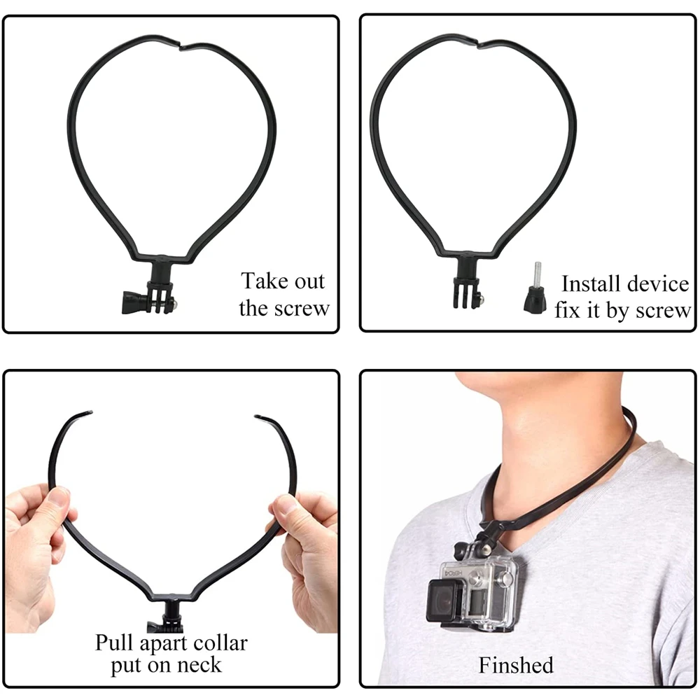Adjustable Lanyard Strap Neck Holder Mount