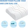 60/50/40CM Memory Foam Pillow for Sleeping Slow Rebound Orthopedic Pillow Support Nec Cervical Pillow Bed Pillows for Ergonomic 3