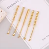 Ear Pick Ear Curette Cleaner Earwax Removal Cleaning Tools Brass Ear Spoon Portable Ear Cleaner Curette Multiple Design 4