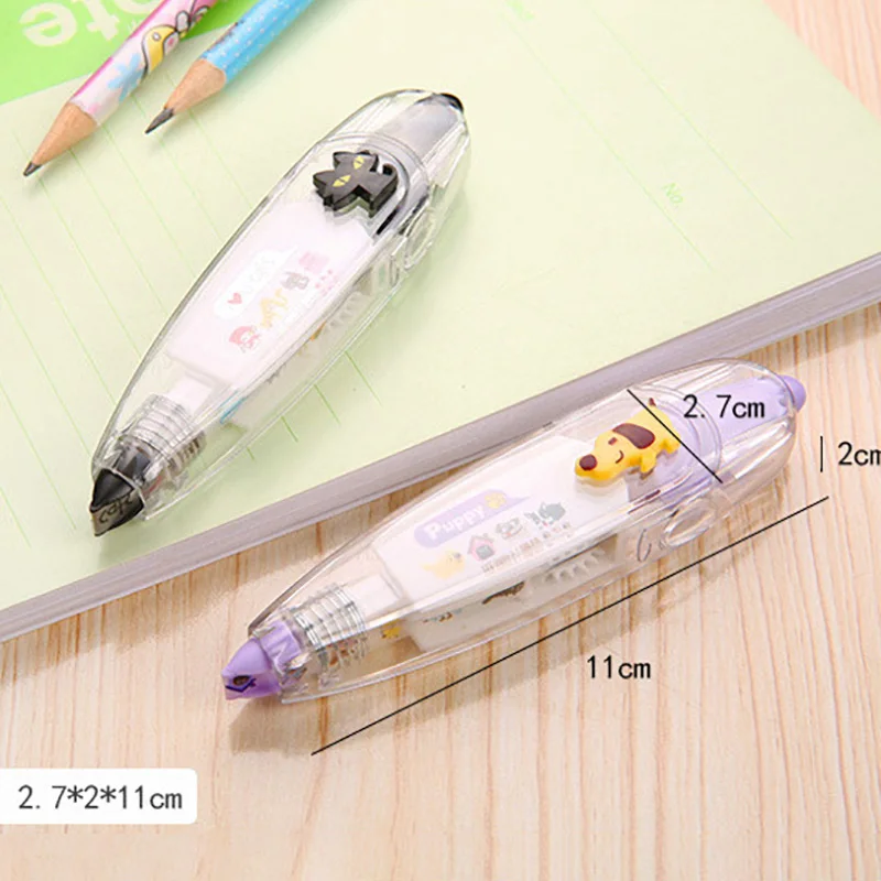 Cartoon Floral Sticker Tape Pen Funny Kids Stationery Notebook Diary Decoration Tapes Label Sticker Paper Decor For Children Toy