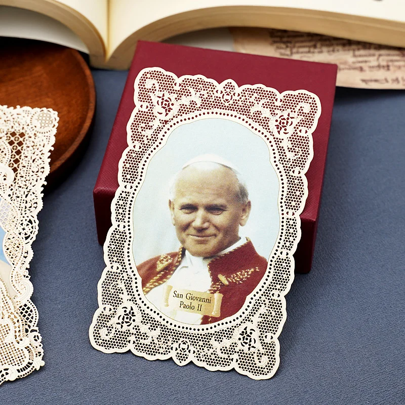 Papa Francesco Paper Bookmark Christ Religious Figures Icons Articulos Religiosos Catolico Church Gift