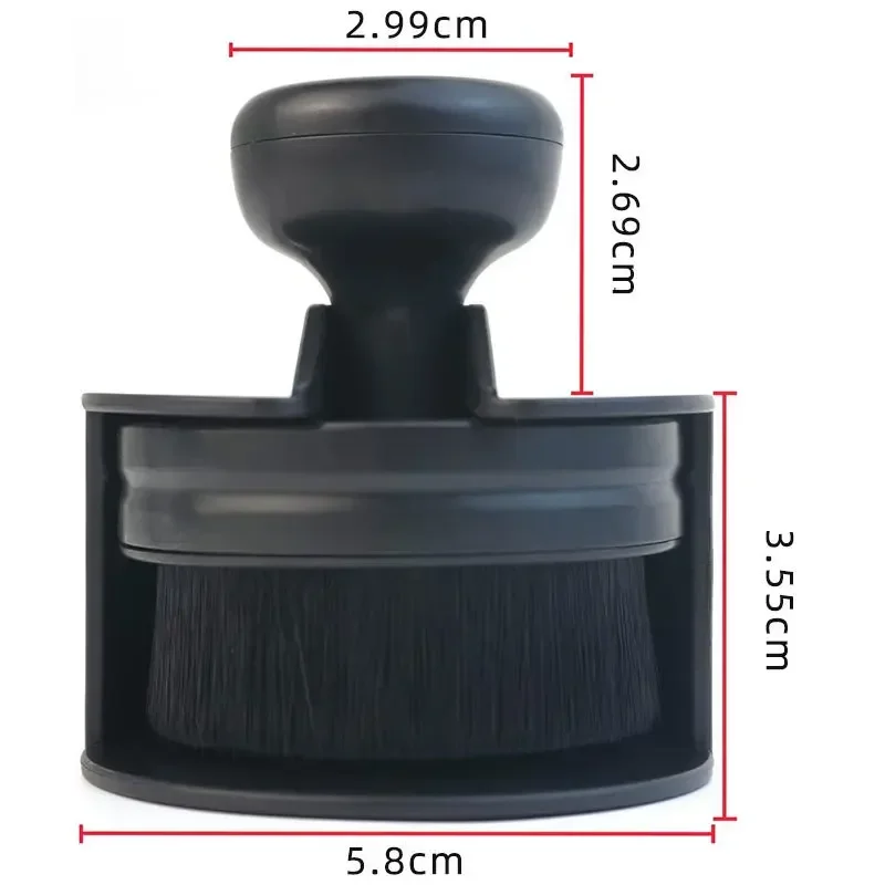 Car Tire Brush Dust Removal Artifact Brush Seal Design with Cover High Density Portable Car Brush Car Cleaning Tools Accessories 6