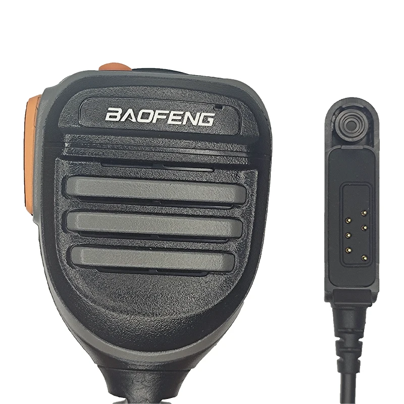 BAOFENG Micrófono Impermeable, Altavoz De Hombro Remoto De