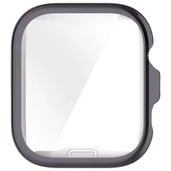 Premium TPU Protective Shell Bumper | Full Coverage Case & Screen Protector for Huawei Fit 5 (Gray)