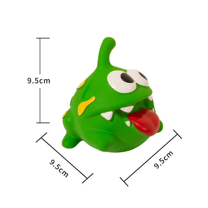 Dog Squeaky Rubber Toys Dog Latex Chew Toy Puppy Sound Toy Animal Bite Resistant Train Pet Supplies For Small Medium Large Dog 4