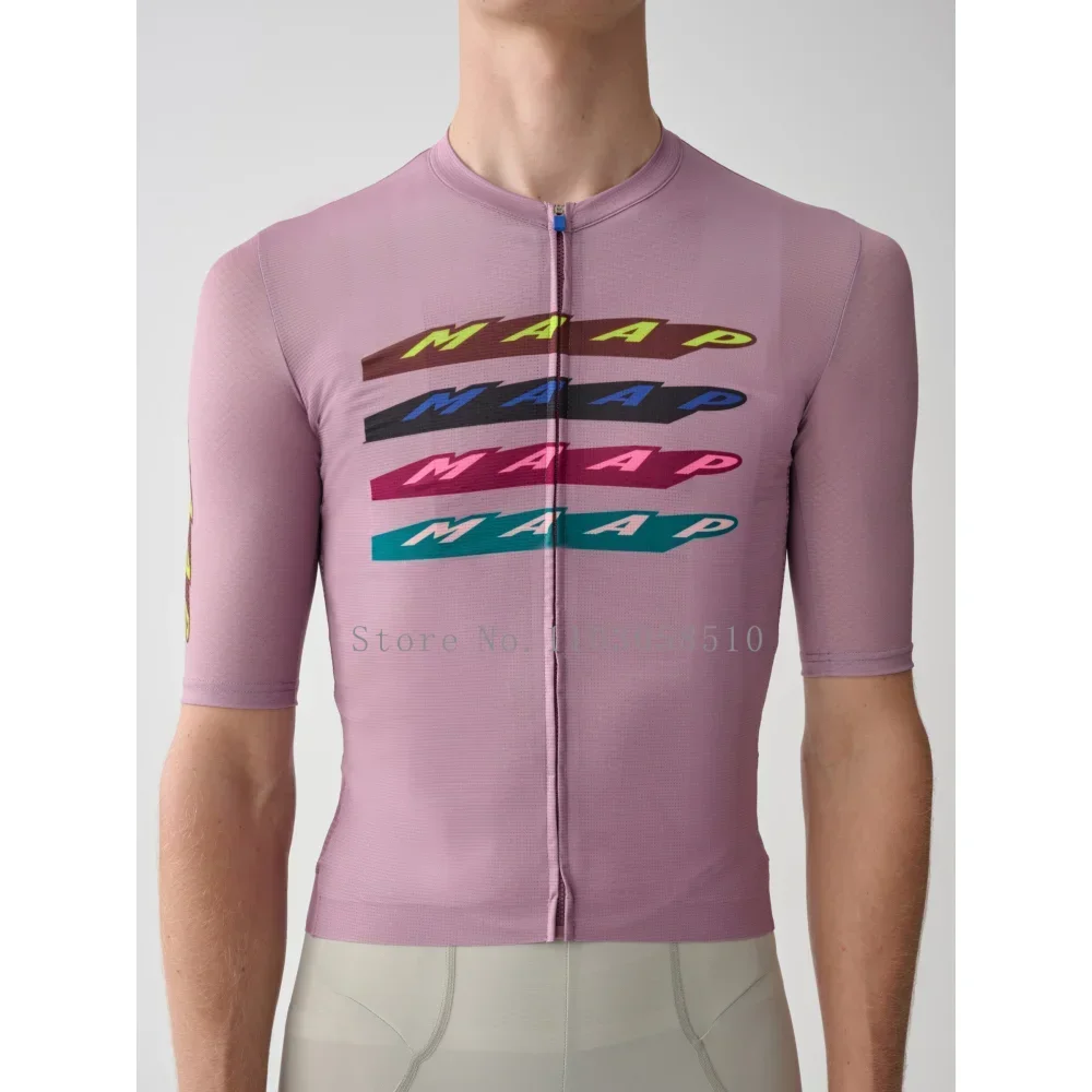 Cycling Jersey for Men short Sleeve Pro Team MTB Road Bike Clothing Breathable Bicycle Shirts 2025 Mountain Bicycle Clothing 3