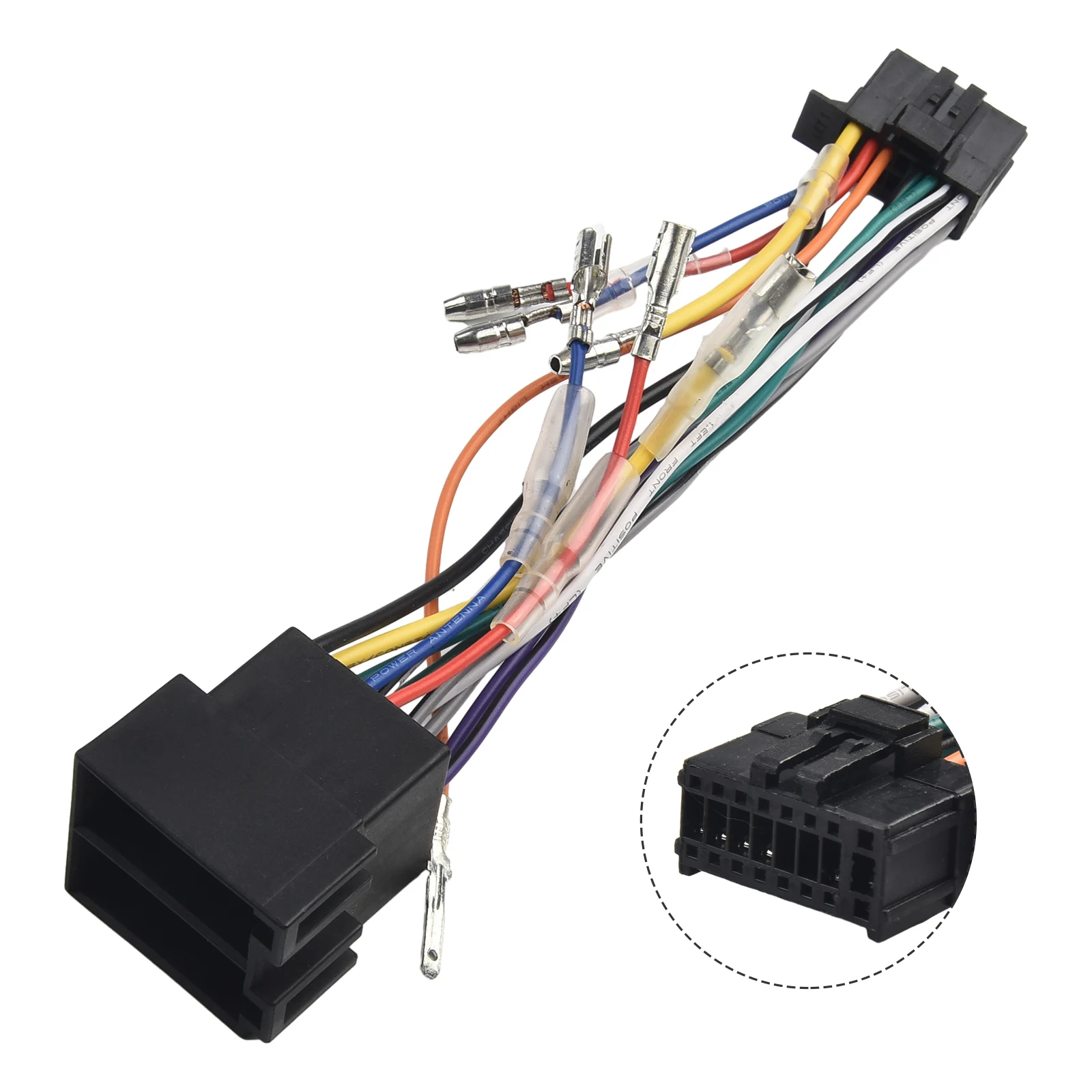 

Practical Car Stereo Radio ISO Wiring Harness Connector Plug Cable for Pioneer 2003 on Long lasting and Non Deformable