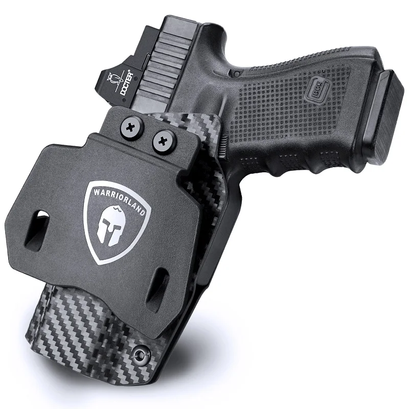 Owb Fondina In Fibra Di Carbonio Adatta A Glock 17 /19 /19X /26 /43 / 43X / Sig P320 / Sig P365 365Xl/Pistola Con Supporti Per Pistola Righ A Punto Ro