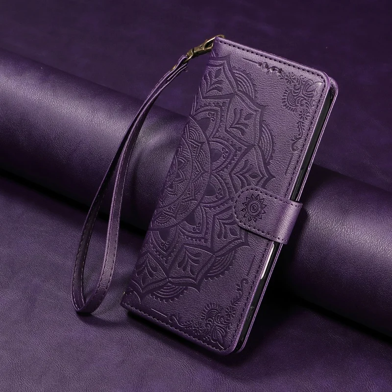 Luxury PU Leather Wallet Case - Flip Stand Holder Cover