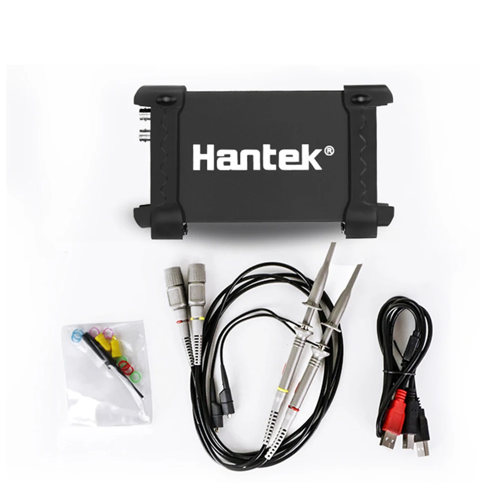 

Hantek 6022BE Digital Storage Virtual Handheld Oscilloscope USB Laptop PC 20MHz Bandwidth 2CH 48MSa/s Osciloscopio Automotive