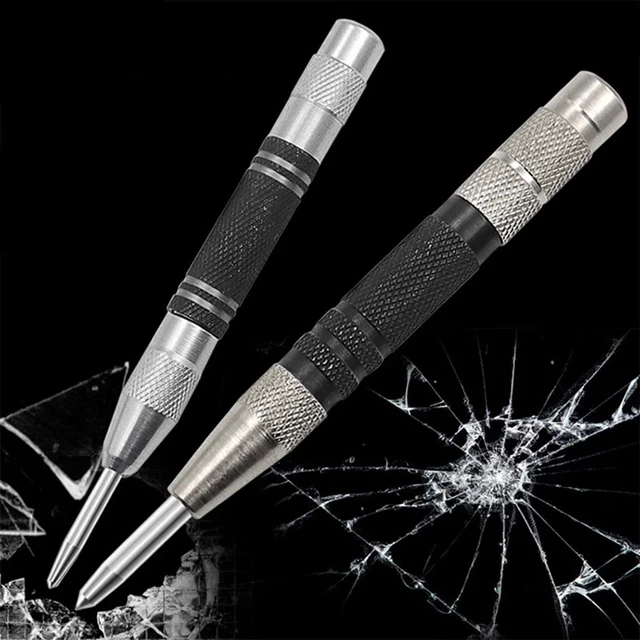 Automatic Center Punch Automatic Kerner Metal Punch Tool Woodworking Tools  Loaded Marker Wood Chisel Joinery Carpenter Tool