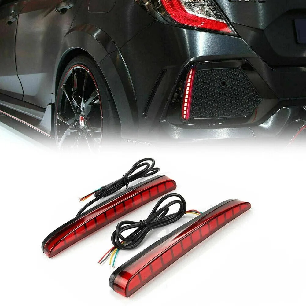 

2 шт., задний бампер для Honda Civic