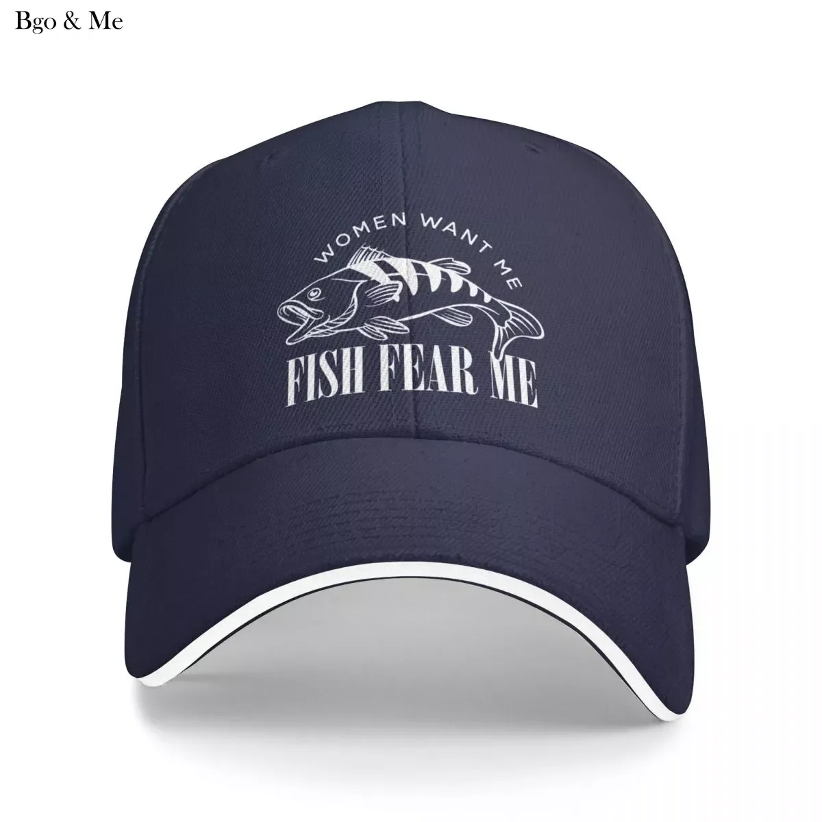 

2023 New Women Want Me Fish Fear Me Funny Meme Inspired Design For Fisher And Fisherman Gift Baseball Cap Golf Man Hat Women's