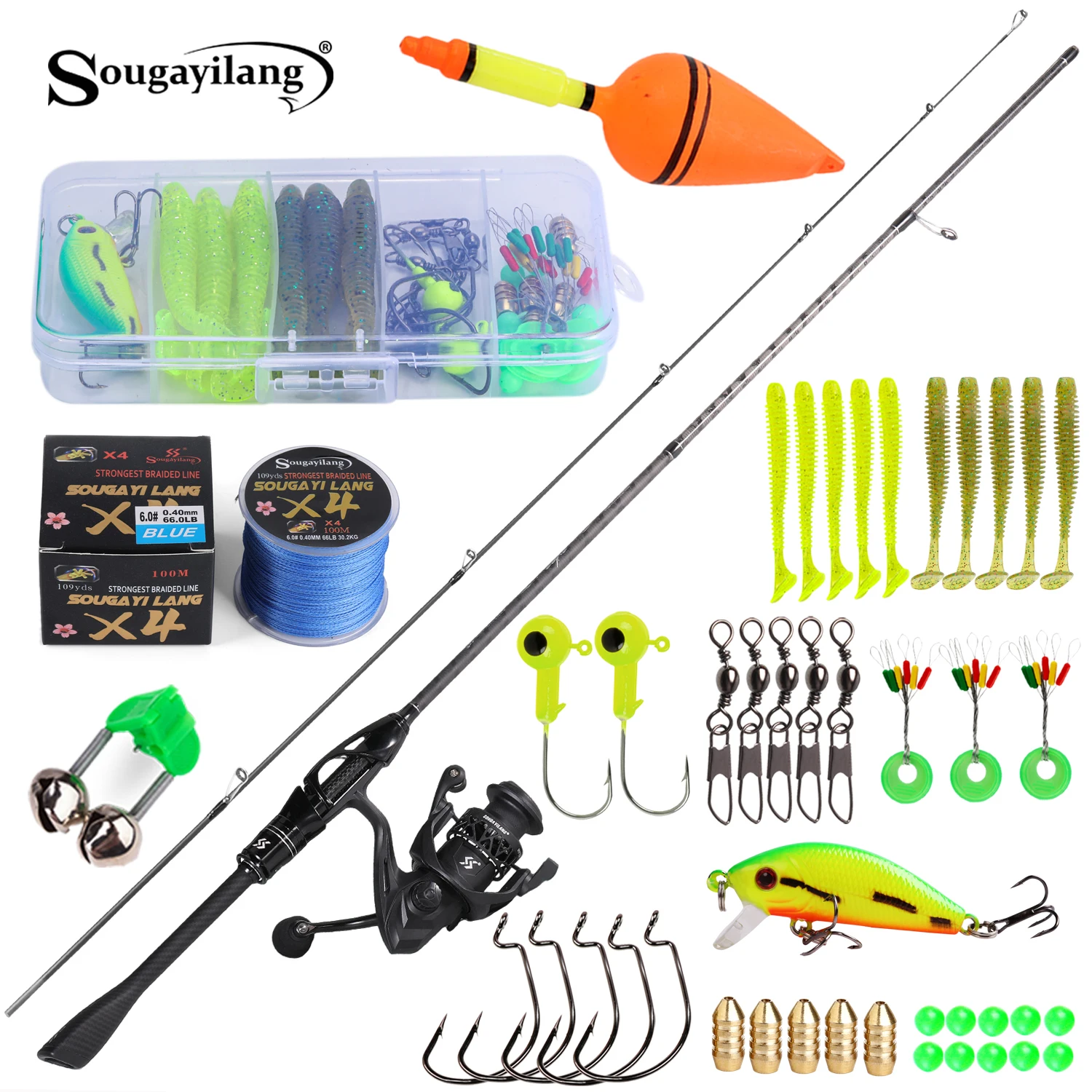 Fishing Rod Reel Combo Kit 1