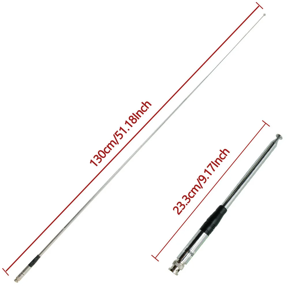 Telescopic Antenna 27Mhz BNC Telescopic 23/130cm Antenna, Suitable For