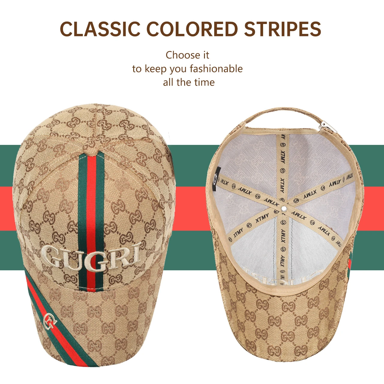 Four Seasons Men's Baseball Cap Casual Antique Washed Cotton Letter Embroidered Hat Curved Brim Dome Casual Ladies Sunscreen Hat