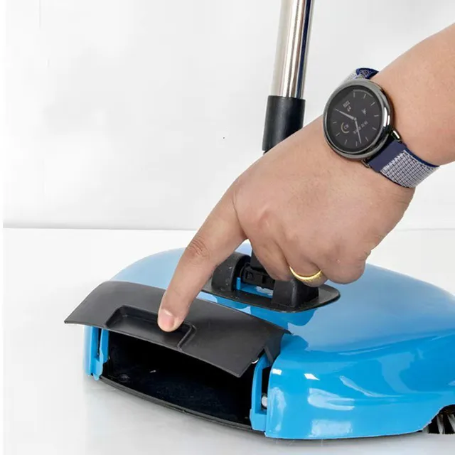 Kézi Seprőgép Háztartás Villamosenergia Nélkül 360 Fokos Forgó Automatikus Tisztítás Push Sweeper Broom Dustpan Mx9181037 - Image 4