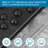 Home Terrace V Type Sofa Cover Outdoor Garden Terrace Waterproof Furniture Cover Waterproof Sofa Protector L Shape 4