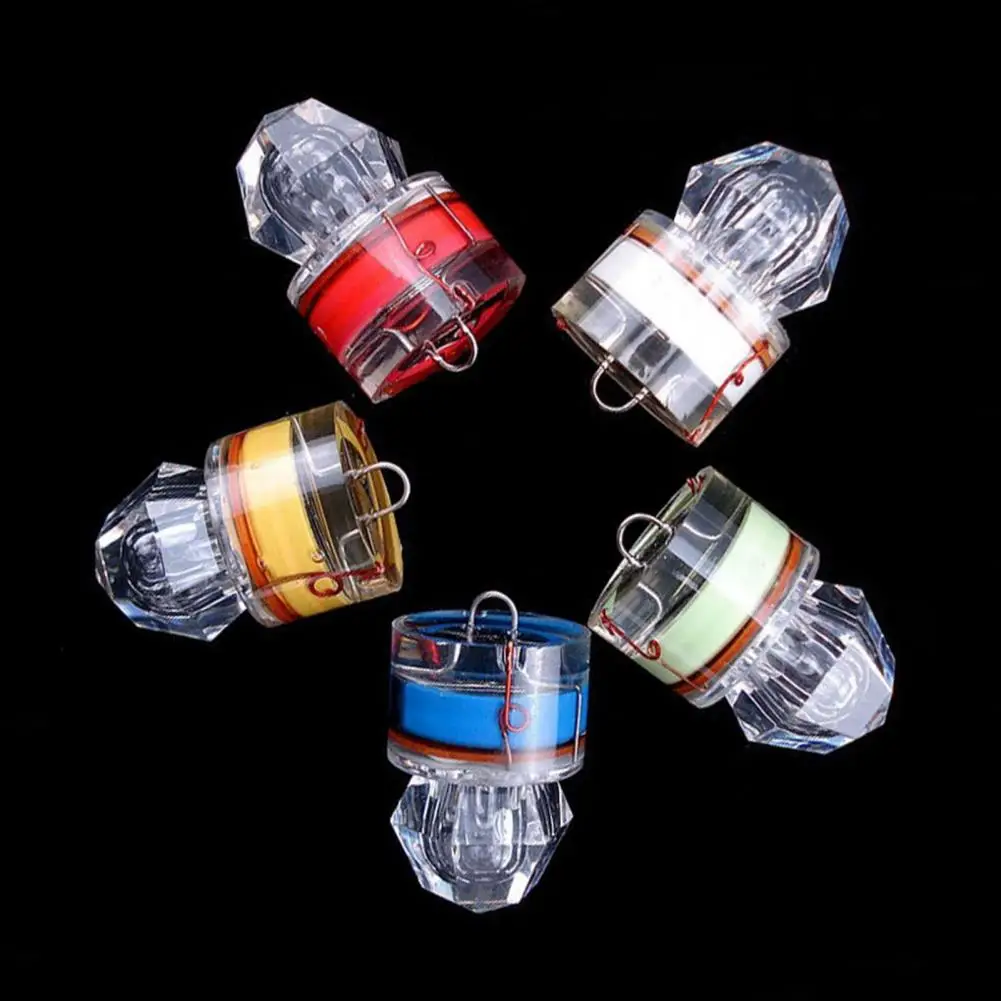 LED Fishing Lamp Underwater Diamond Shape Colorful Fish Luring Light Submersible Deep Drop Gathering Lamp Fishing Accessories fishing accessories,fishing tackle,fishing tools,fishing tool
