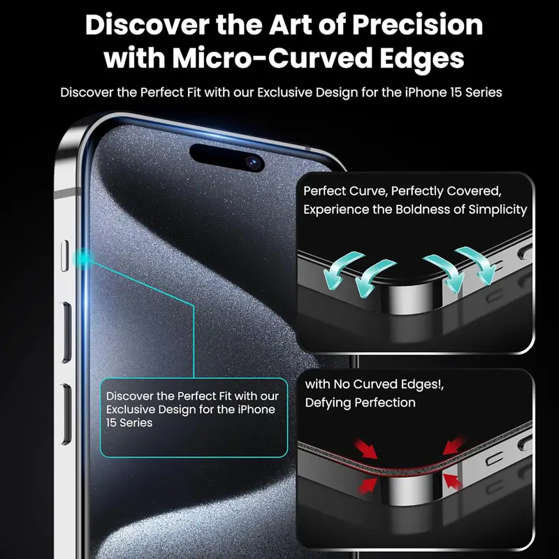 HD Screen Protection For iPhone 16 15 17 14 13 12 11 Pro Max Tempered Glass iPhone15 Pro Camera Lens Film iPhone16 Plus 13 Mini - Image 6