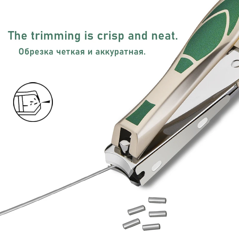 Anti Splash Nails Clipper File Stainless Steel Manicure Hard Ingrown Nail Trimming Widen Cutter Scissor Tools nail clipper set nail scissors set nail clippers manicure set manicure sets manicure nail clipper set nail clippers kit