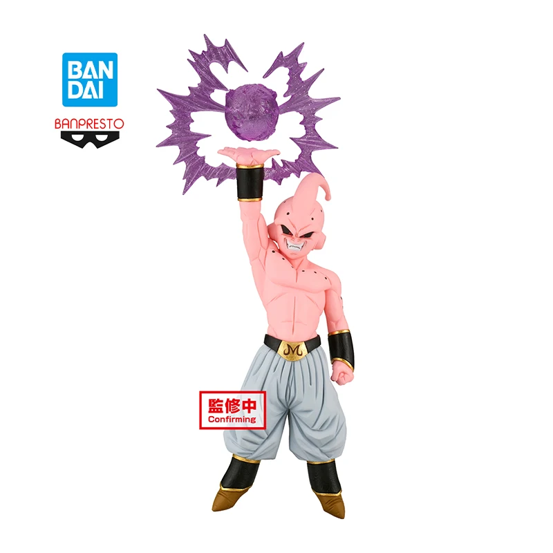 

In Stock Anime Figure Original 14cm BANPRESTO Dragon Ball Z Majin Buu Figuras Anime Scenery Model Toy Decoration Doll