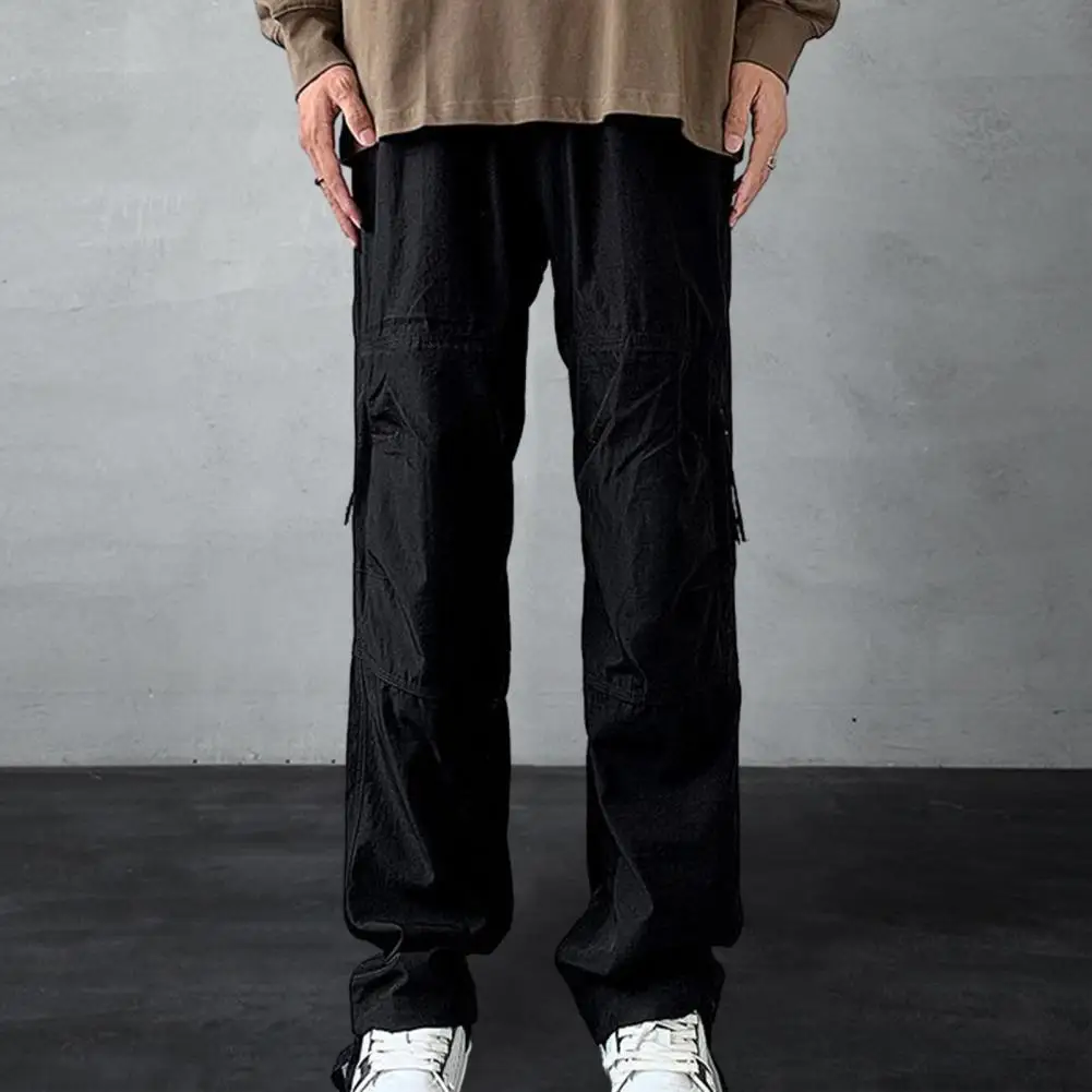 Pantaloni Impermeabili Quick Dry Cargo Pants Traspirante Elastico In Vita Multi Tasche Ideale Per Campeggio All'Aperto Alpinismo All'Aperto