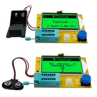 High Quality Brand New LCR-T4 LCR-MF9 TC1 T7 ESR Meter Transistor Tester Diode Triode Capacitance SCR Inductance with Test Took 2