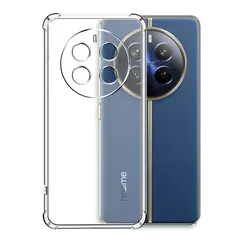 Funda de teléfono de silicona clara a prueba de golpes con protección de airbag