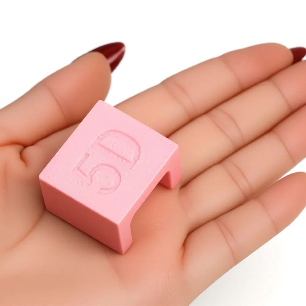 창의적인 미끄럼 방지 네일 핑거 세퍼레이터 재사용 가능한 방오 네일 세퍼레이터 휴대용 5D 네일 DIY 도구 네일 살롱 젤 페인팅