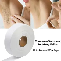 7*100 Hair Removal Wax Paper Nonwoven Body Cloth High Quality Leg Arm Hair Removal Epilator Wax Strip Paper Roll Depilating Tool 1