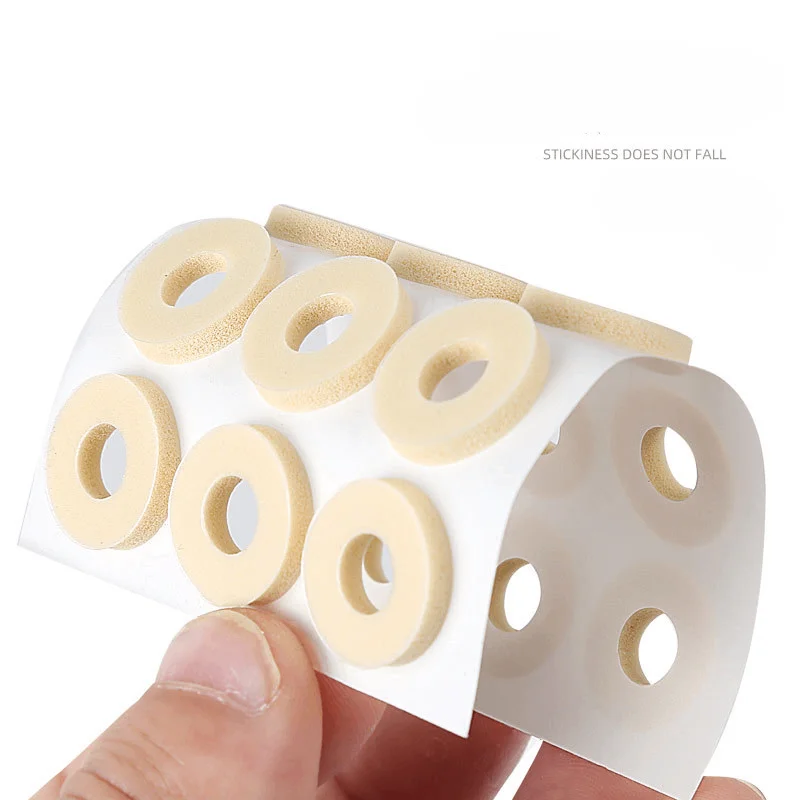 Toe And Foot Protectors Pads Corns Callus Feet Sore Shoes Sticker Self Adhesive Cushions Soft Heel Foam Foot Pad 15PCS/Sheet toe protector heel pad