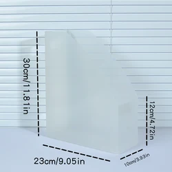 A4 Foldable Document Organizer with Large Capacity (Transparent)