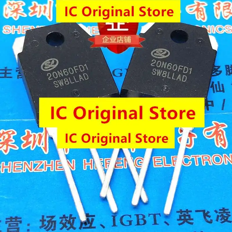 20N60FD1 SGT40N60FD2PN IC Triode 40N60FD2 60N60FD1 Semiconductor Discrete Device The Transistor SGT20N60FD1PN