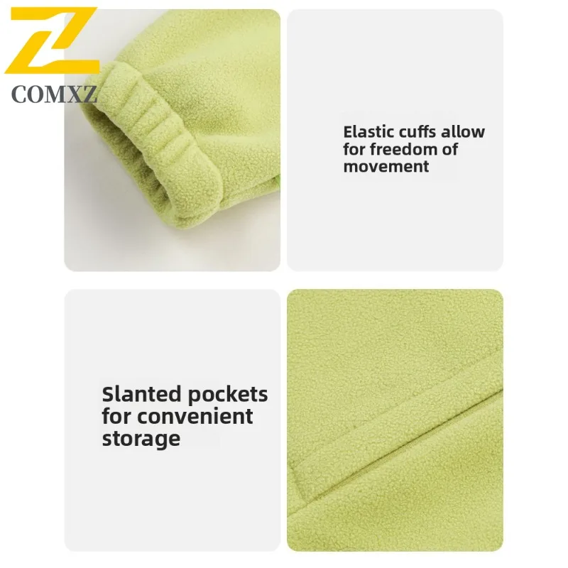 COMXZ Outdoor Hooded Jacket for Men Fashion Hiking Windproof Warm Parka Casual Travel Lightweight Cold Resistant Winter Jackets