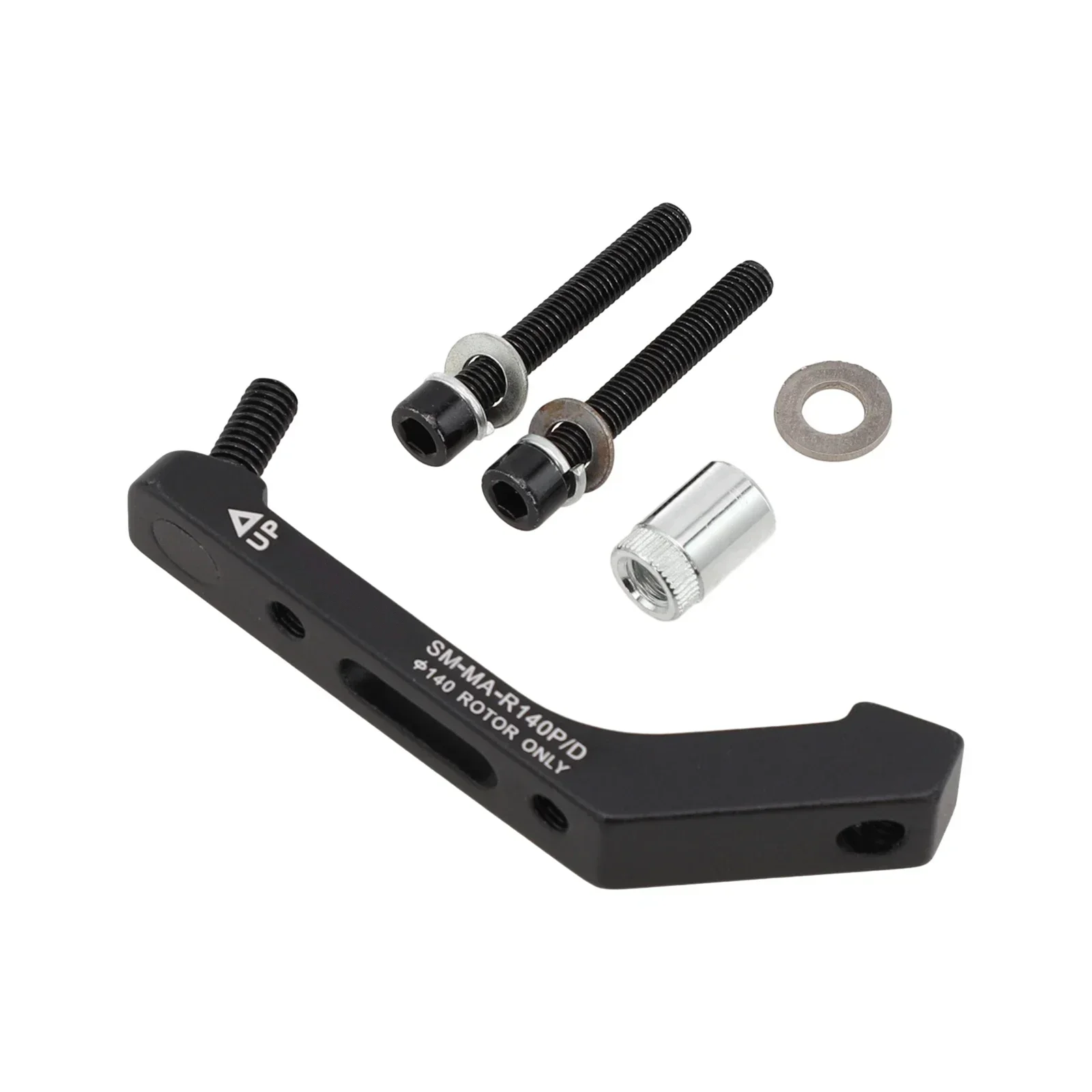 Road Bike Disc Brake-Caliper Adapter Flat Mount To Post Mount Post F140/F160/R140MM