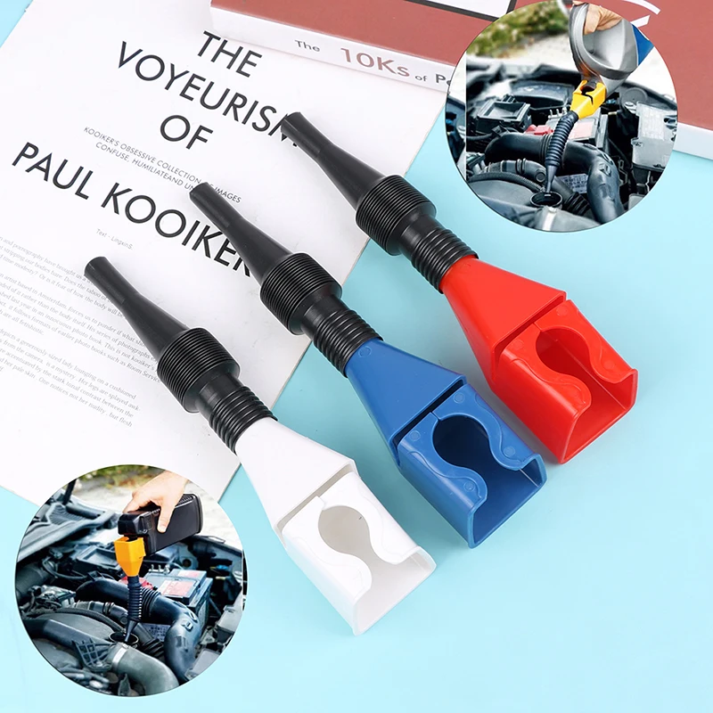 

Universal Car Motorcycle Refueling Gasoline Engine Oil Funnel With Filter Fluid Change Filling Transfer Tool Automotive