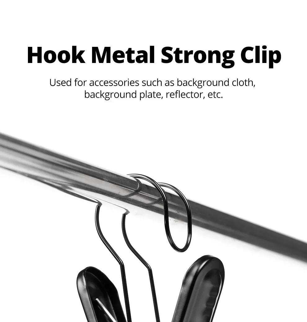 Metal Hook Clip Clamp Photographic Equipment Universal Use for Photography Paper
